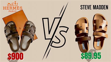 knock off hermes sandals|hermes sandals vs steve madden.